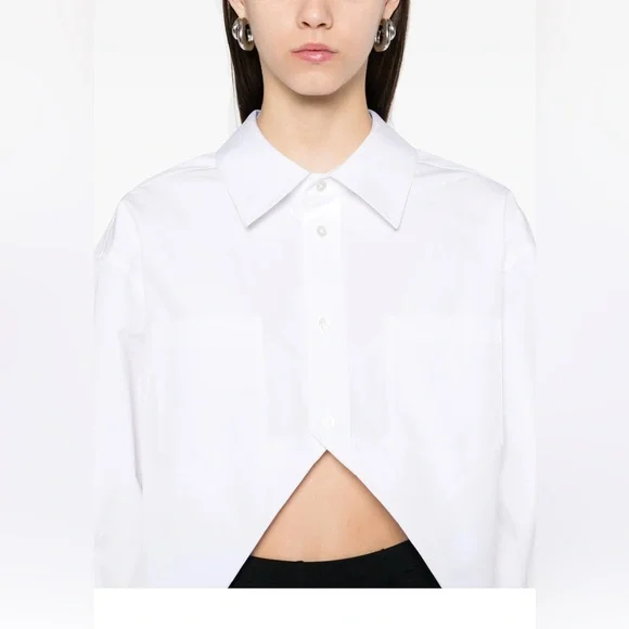 Alexander Wang White Button Down Shirt - Picture 5 of 7